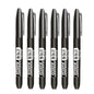 6-20PCs/Set PermanentMarker Pen Fine Point Waterproof Markers Thin Nib Crude Nib Black Blue Red Ink 1.5mm Fine Color Marker Pens