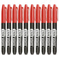 6-20PCs/Set PermanentMarker Pen Fine Point Waterproof Markers Thin Nib Crude Nib Black Blue Red Ink 1.5mm Fine Color Marker Pens