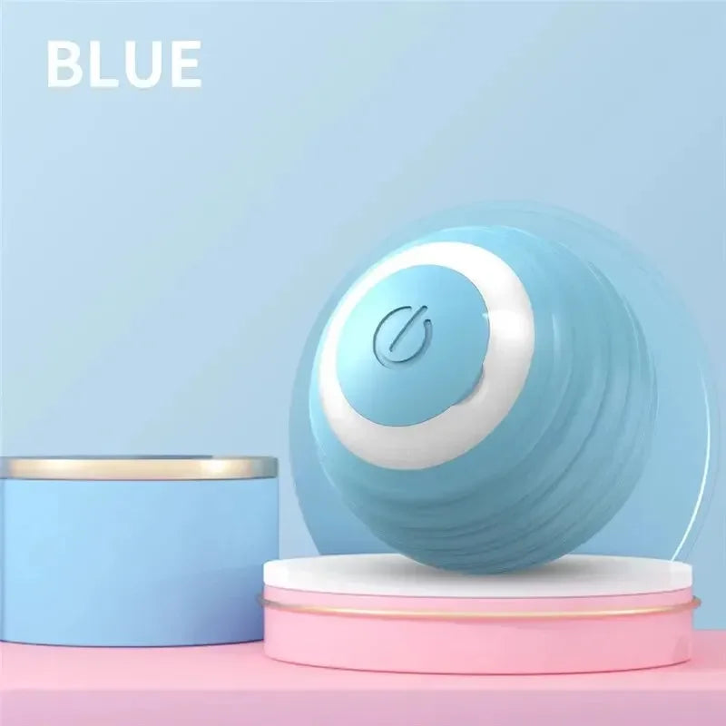Cat interactive training automatic moving ball kitten electric ball toy automatic rolling magic ball toy cat