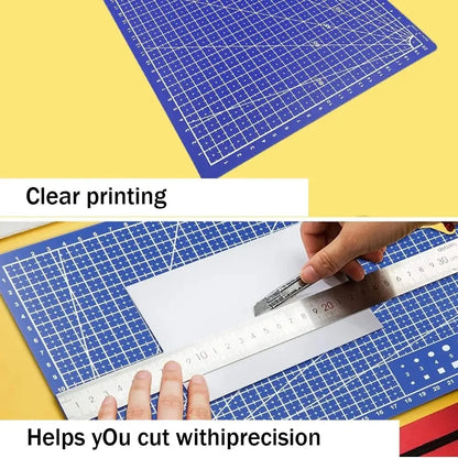 A3 A4 A5 PVC Cutting Mat Workbench Patchwork Cut Pad Sewing Manual DIY Knife Engraving Leather Cutting Board Side Underlay