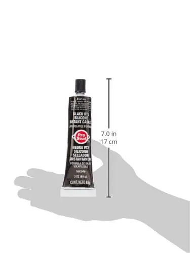 RTV Black Silicone Sealant - 3 oz Tube for DIY Waterproofing & Repairs