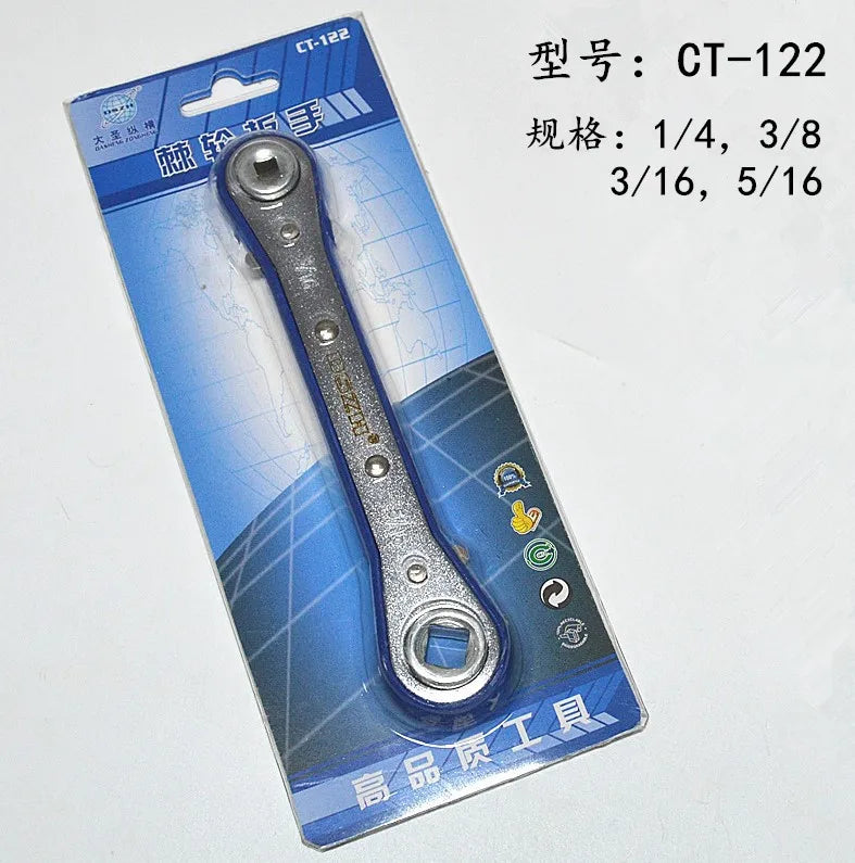 Suitable for CT-122 Air Conditioner Quick Wrench Switch Globe Valve Refrigeration Maintenance Tool Cold Storage Angle Valve