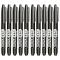 6-20PCs/Set PermanentMarker Pen Fine Point Waterproof Markers Thin Nib Crude Nib Black Blue Red Ink 1.5mm Fine Color Marker Pens