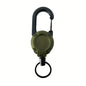 1/2/4pcs Extendable Retractable Holders Keychain Badge Reels Heavy Duty Clip With Carabiner Key Chain For Men Outdoor Bags