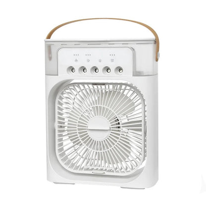 Humidifier Cooler Fan 3 Gear Air Conditioner Cooler Portable USB Chargeable Desktop Spray Fans For Office Dormitory Room Cooling