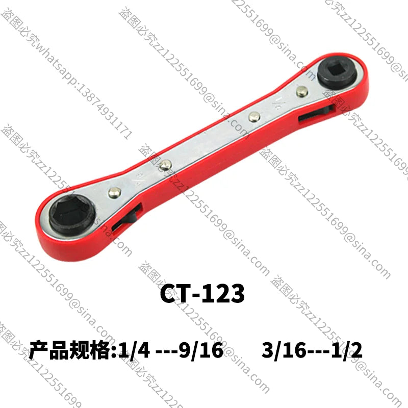 Suitable for CT-122 Air Conditioner Quick Wrench Switch Globe Valve Refrigeration Maintenance Tool Cold Storage Angle Valve