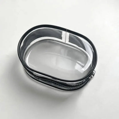 Multi Functional Storage Bag Transparent Data Cable Charger Storage Box Portable Zipper Dustproof Storage Box Small Doll Storage