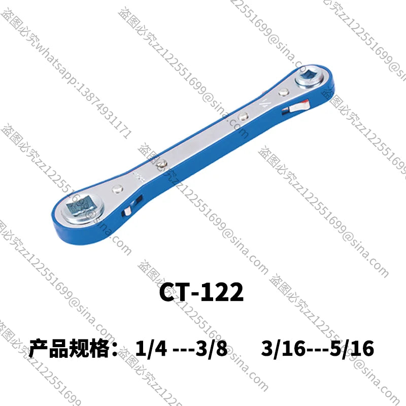 Suitable for CT-122 Air Conditioner Quick Wrench Switch Globe Valve Refrigeration Maintenance Tool Cold Storage Angle Valve