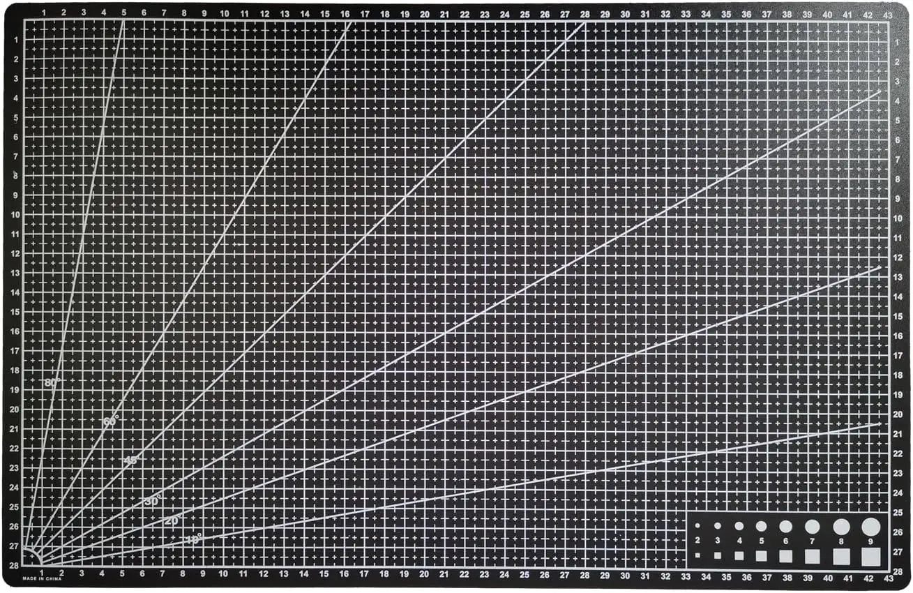 A3 Solid Color Multi-color Cutting Mat Sewing Mat Single-sided Craft Pad Fabric Sewing And Making Cutting Board DIY Art Tool