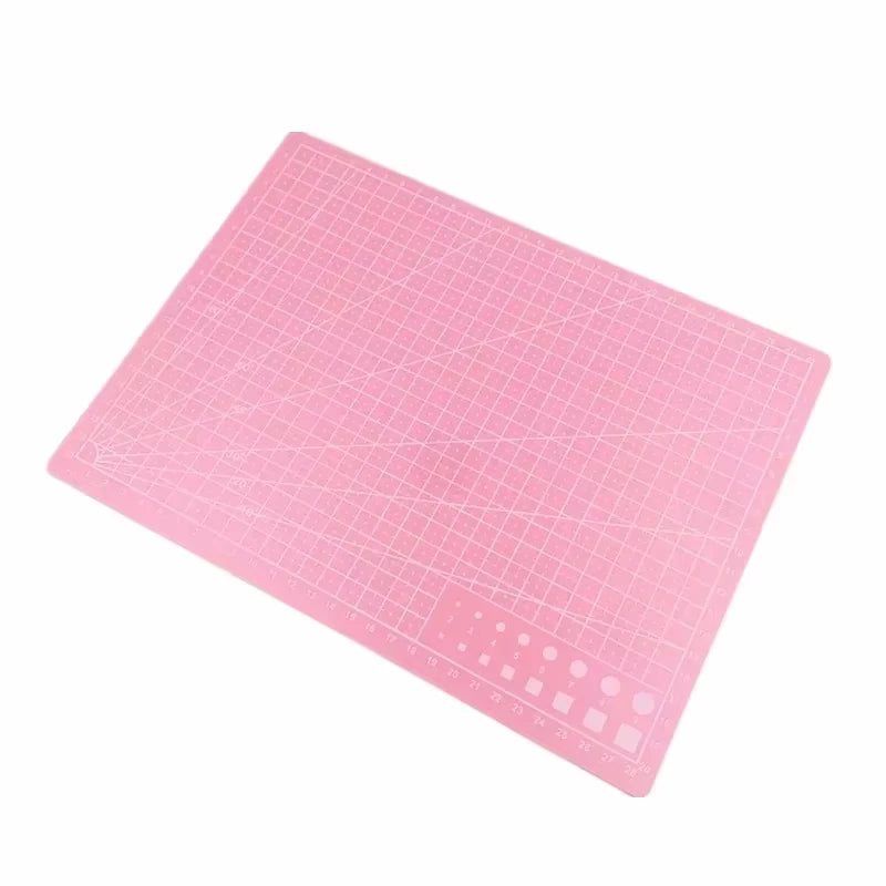 A3 A4 A5 PVC Cutting Mat Workbench Patchwork Cut Pad Sewing Manual DIY Knife Engraving Leather Cutting Board Side Underlay