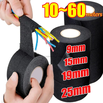 Automotive Cloth Tape Electrical Insulating Fabric Tapes Heat Resistance Thermal Car Tape Waterproof Soundproof Wires Tape