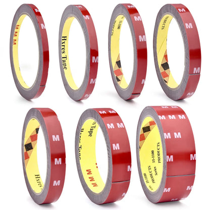 3Meters Strong Double Sided Adhesive Tape With High Viscosity For Automotive Use High Temperature Resistant Fixed Adhesive Patch