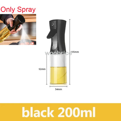 2in1 Kitchen Spray Oil Dispenser Oil Sprayer Polisher or Oil Brush for Air Fryer Salad Grilling Roasting Cooking Kitchen Acceeso